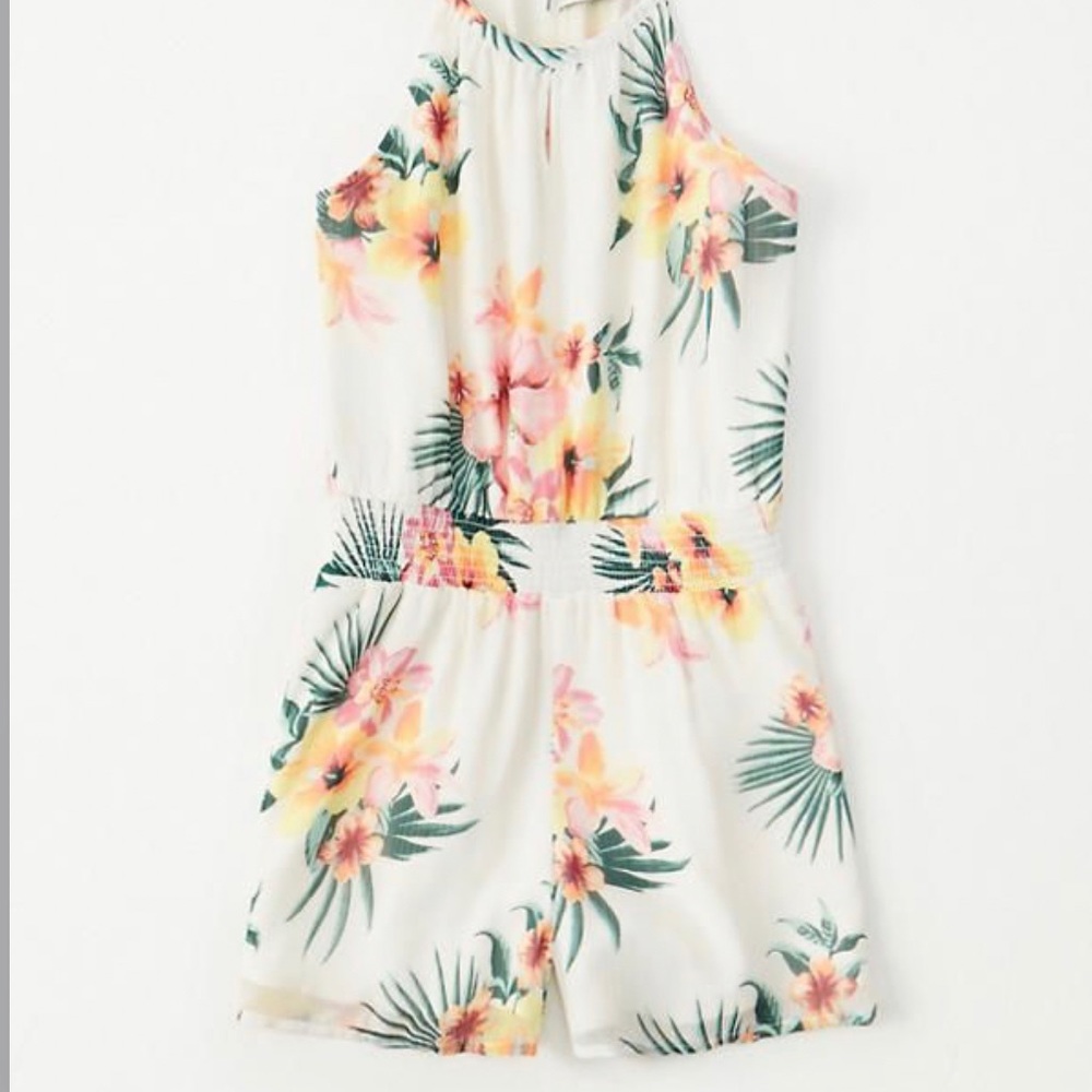 Abercrombie & Fitch Tropical Romper